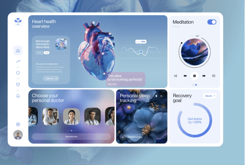 Health Dashboard UI